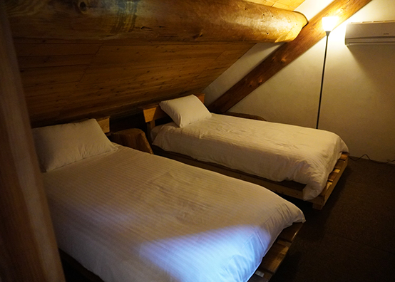 部屋ベッドルームのイメージ